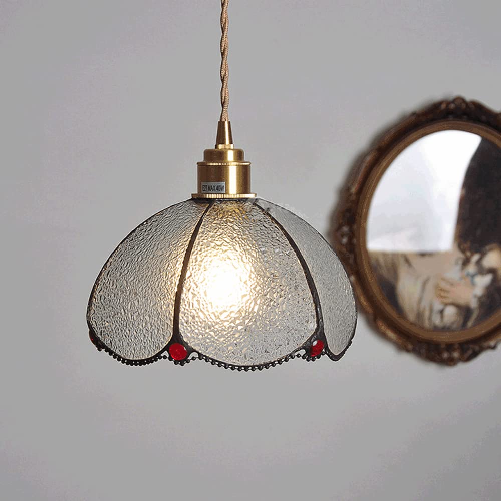 Hailie Vintage Pendant Light Glass Bedroom/Living Room/Restaurant