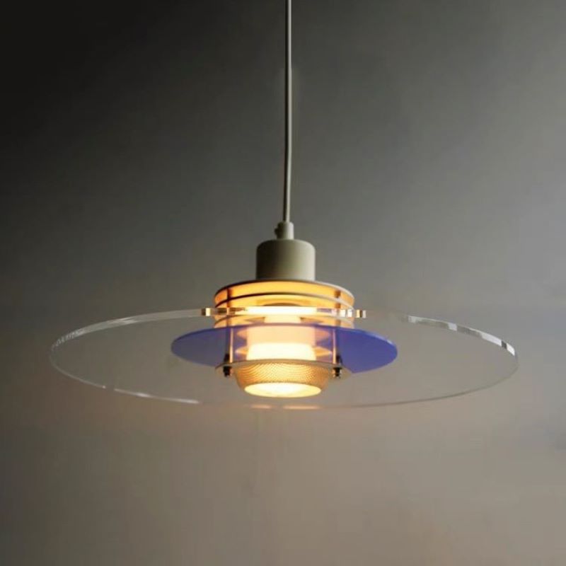 Hailie Minimalism LED Pendant Light Metal/Glass/Acrylic Bedroom