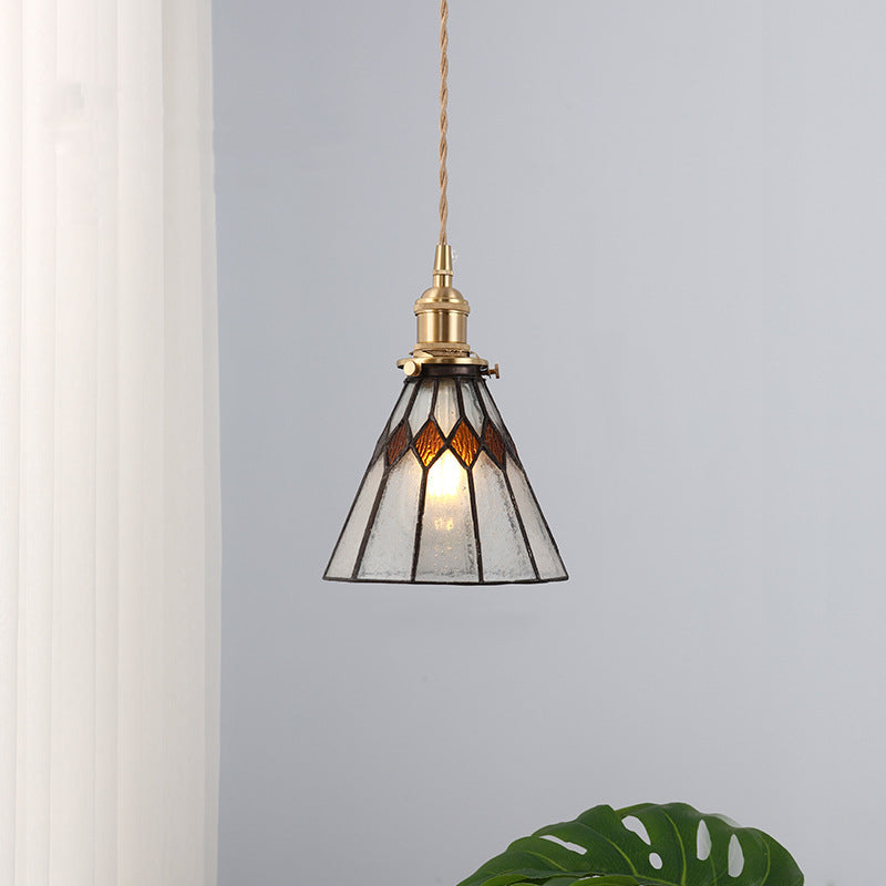 Hailie Vintage Pendant Light Glass Bedroom/Living Room/Restaurant