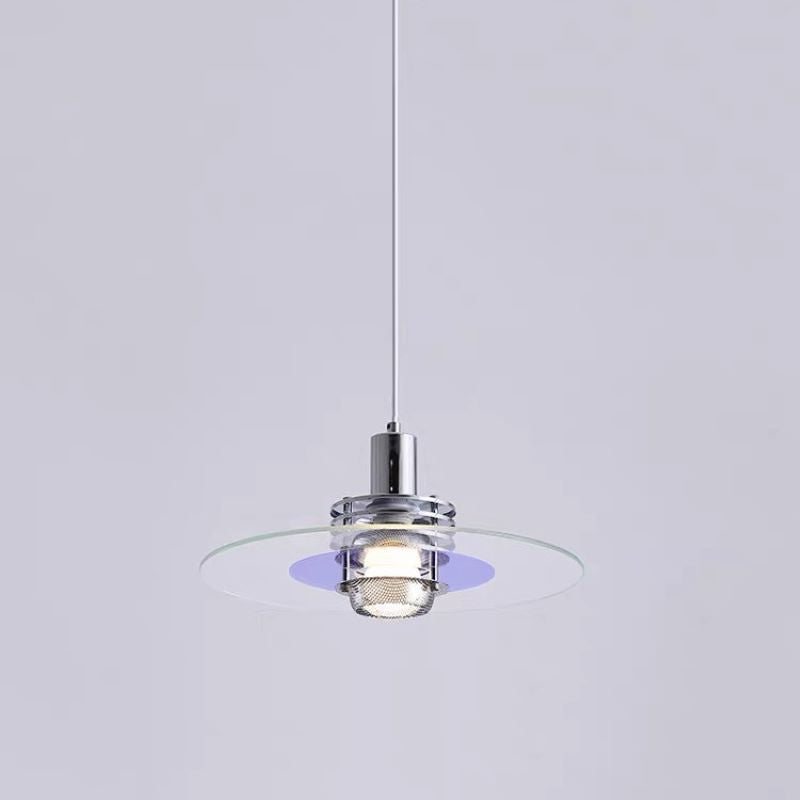 Hailie Minimalism LED Pendant Light Metal/Glass/Acrylic Bedroom