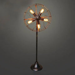 Brown Floor Lamp For Bedroom Alessio Metal Led Ip20 Plug