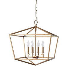 Black Metal Alessio Chandelier For Bedroom Ip20