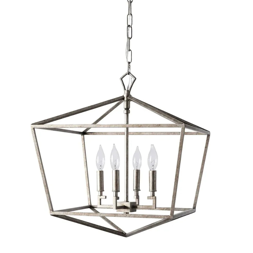 Black Metal Alessio Chandelier For Bedroom Ip20