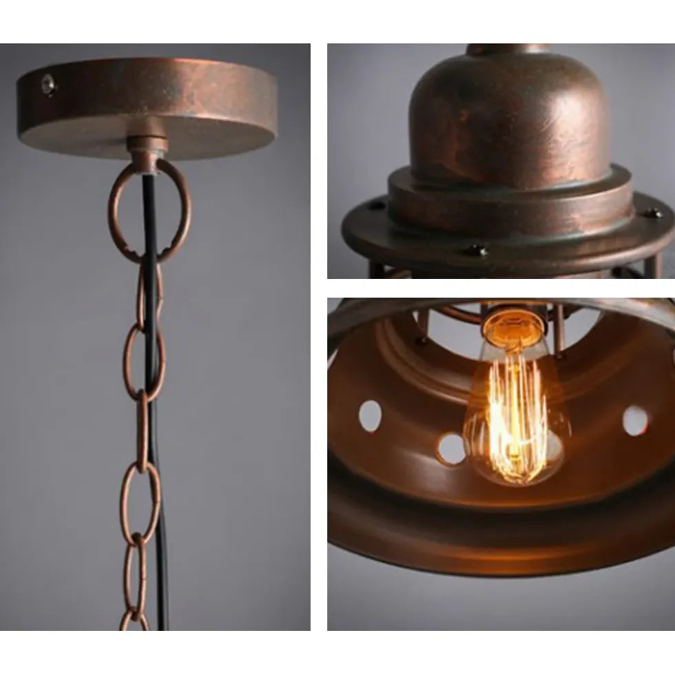 Light Single Pendant For Bedroom Alessio Metal