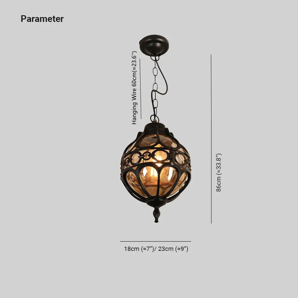 Black Statement Pendant Light For Bedroom Alessio Metal Without Bulbs Ip20 Led