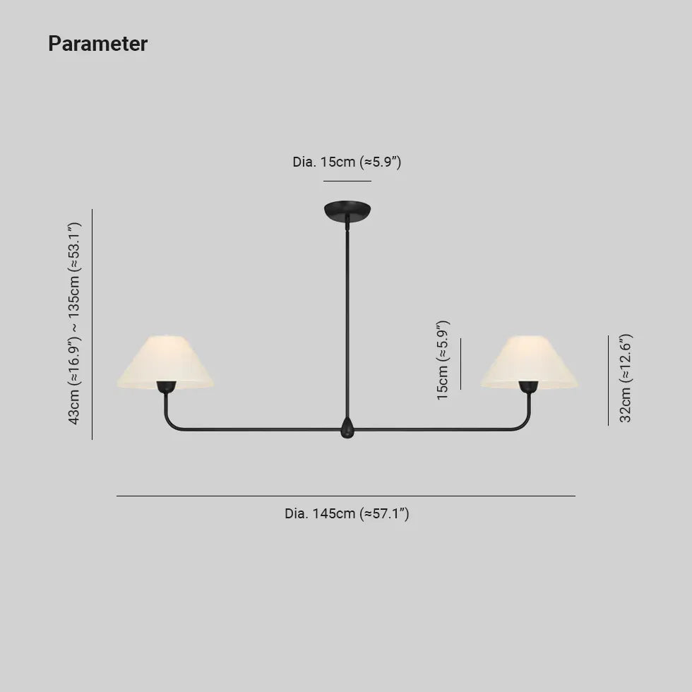 Pendelleuchte Wohnzimmer modern im industriellen Vintage-Stil