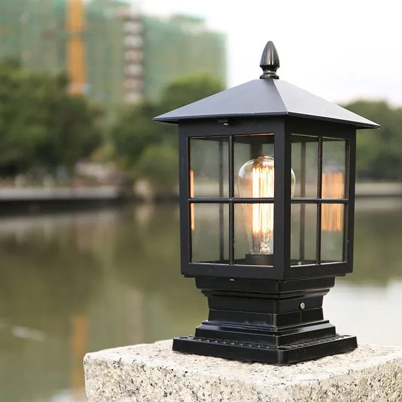 Pedestal Light Alessio Metal Outdoor Ip65 Led