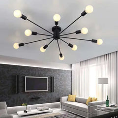 Semi-flush Light For Bedroom Alessio Metal Ip20