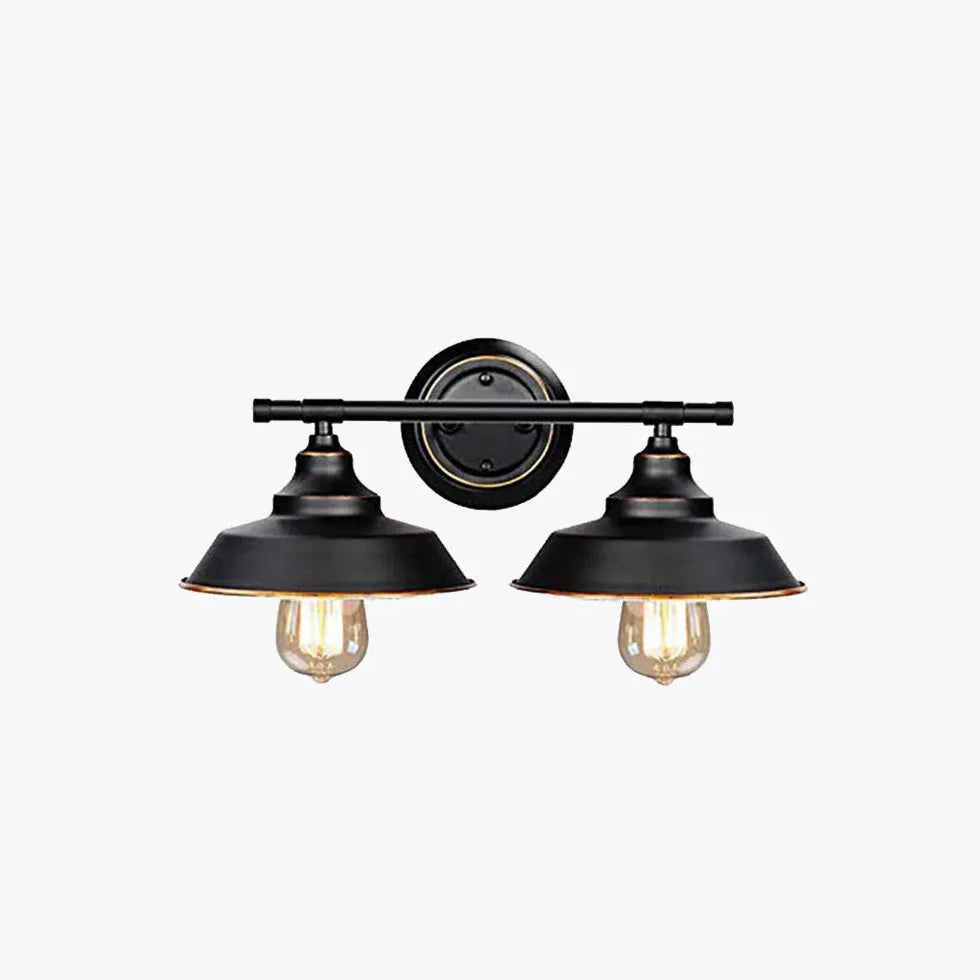 Black Multi Arm Wall Light For Bathroom Alessio Metal