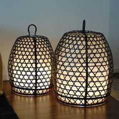 Floor Lamp & Lanterns For Living Room Alessio Metal & Acrylic Warm White Plug