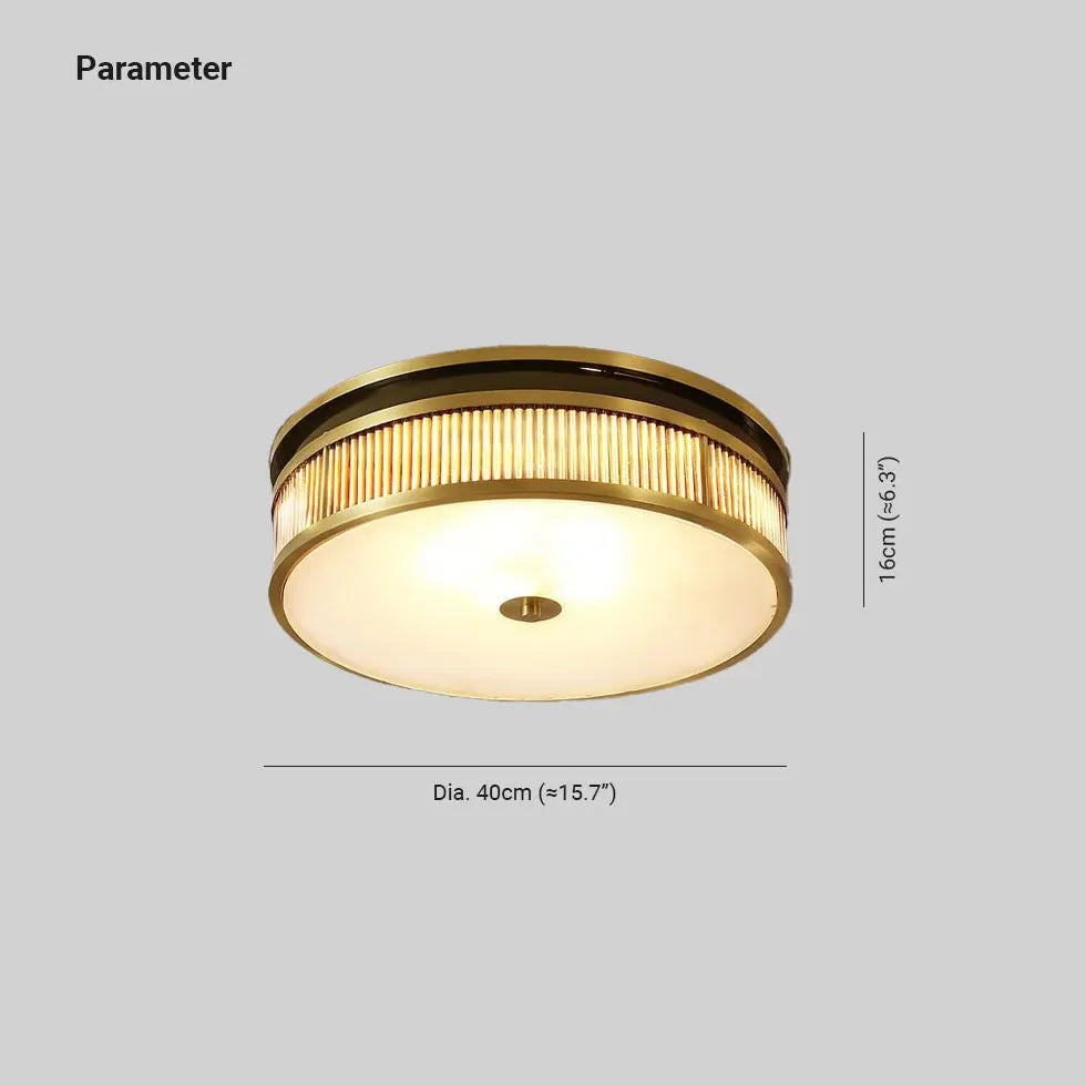 LED Flachleuchten europäischer Stil einfache Deckenleuchte