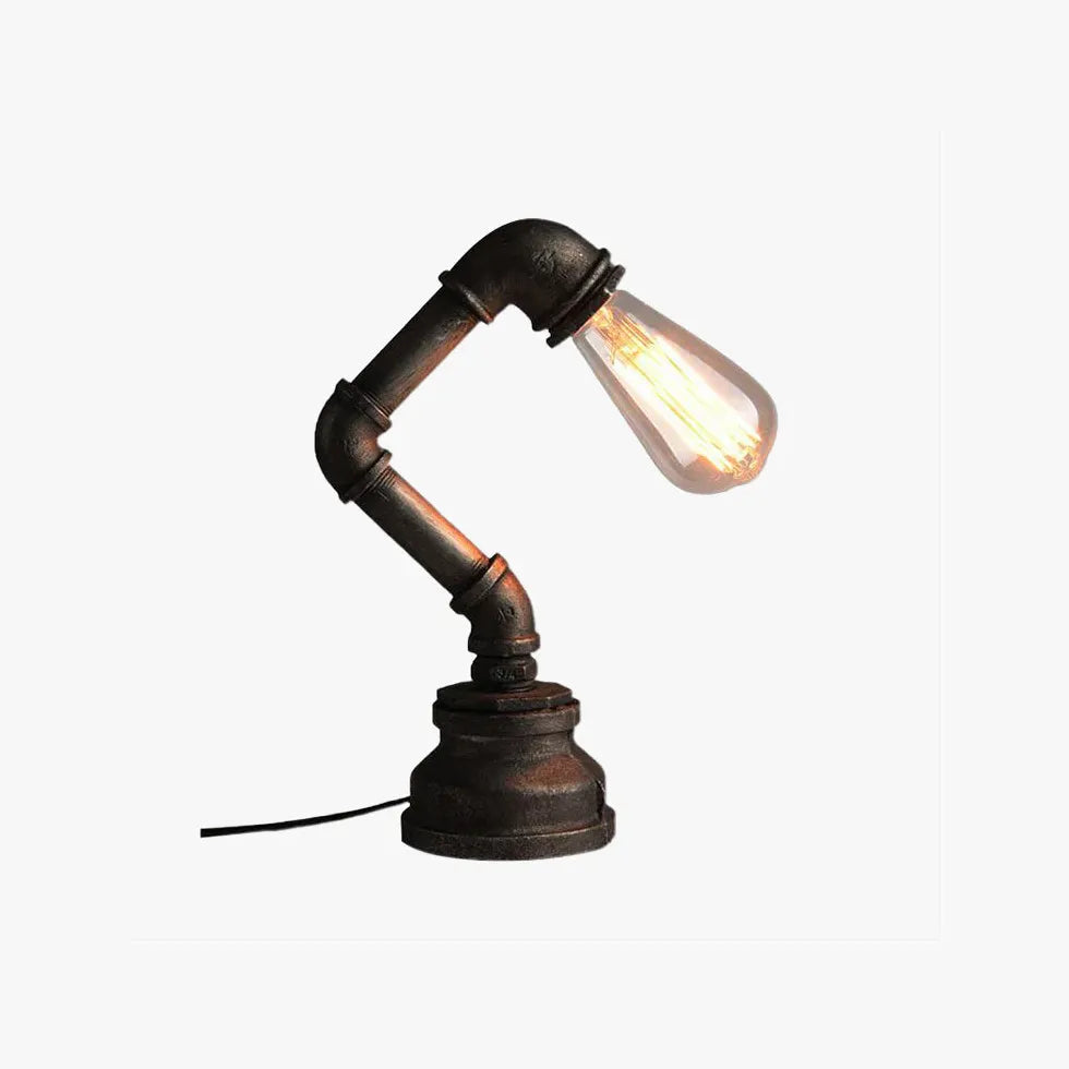 Black Desk Lamp For Study Room Alessio Metal Ip20 Led Warm White Plug