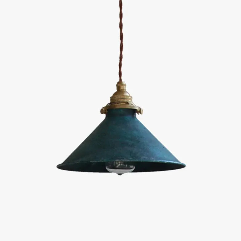 Blue Light Single Pendant For Kitchen Alessio Metal Led Warm White