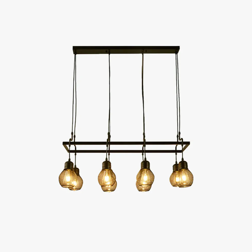 Chandelier For Living Room Alessio Metal Led Without Bulbs Ip20