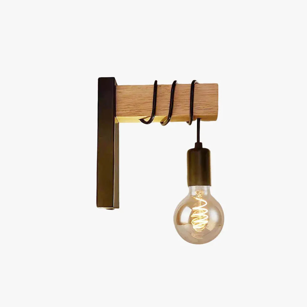 Black Single Arm Wall Light For Bedroom Alessio Metal