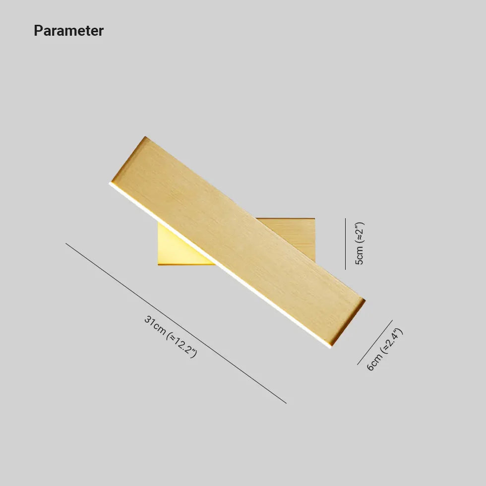 Wandleuchte Barock Schwarz Modernes geometrisches Design