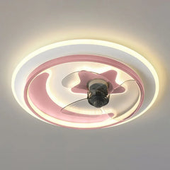 Ceiling Fan With Light For Bedroom Arisha Metal Dimmable Led