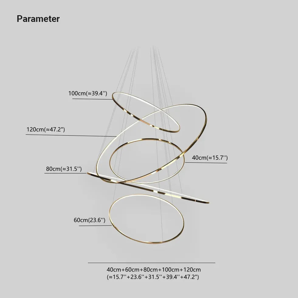 große hängelampe rund im minimalistischen Stil gestalten