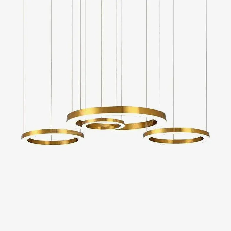 Gold Chandelier For Kitchen Avi Metal Led