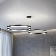 Chandelier For Bedroom Circle Arisha Metal Led Ip20 Warm White