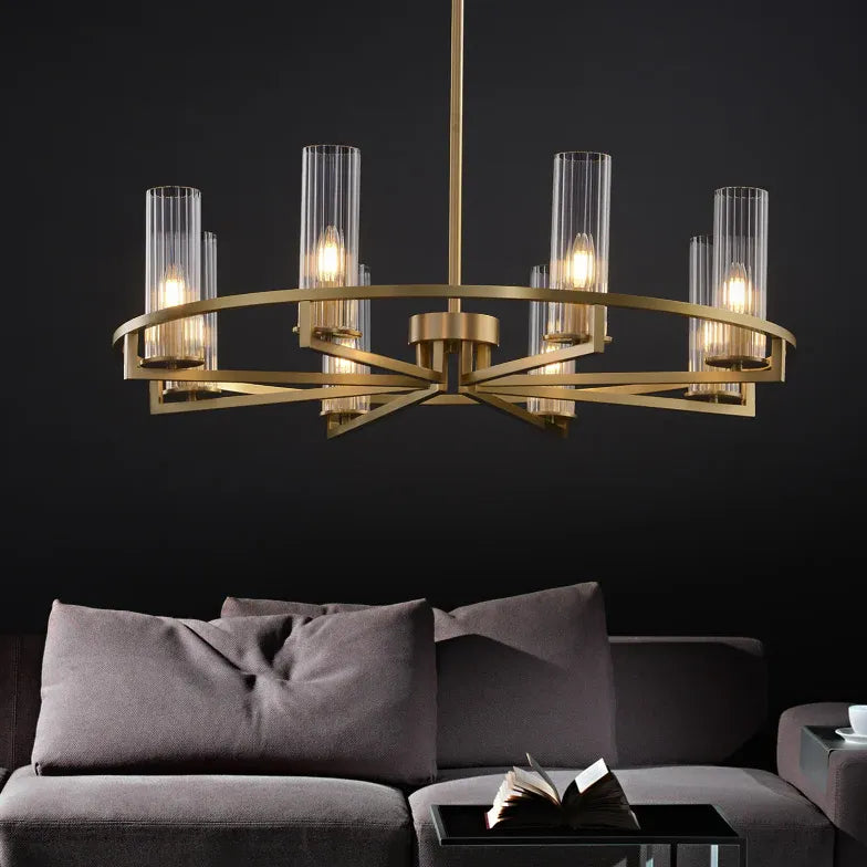 Chandelier For Bedroom Arisha Glass Ip20