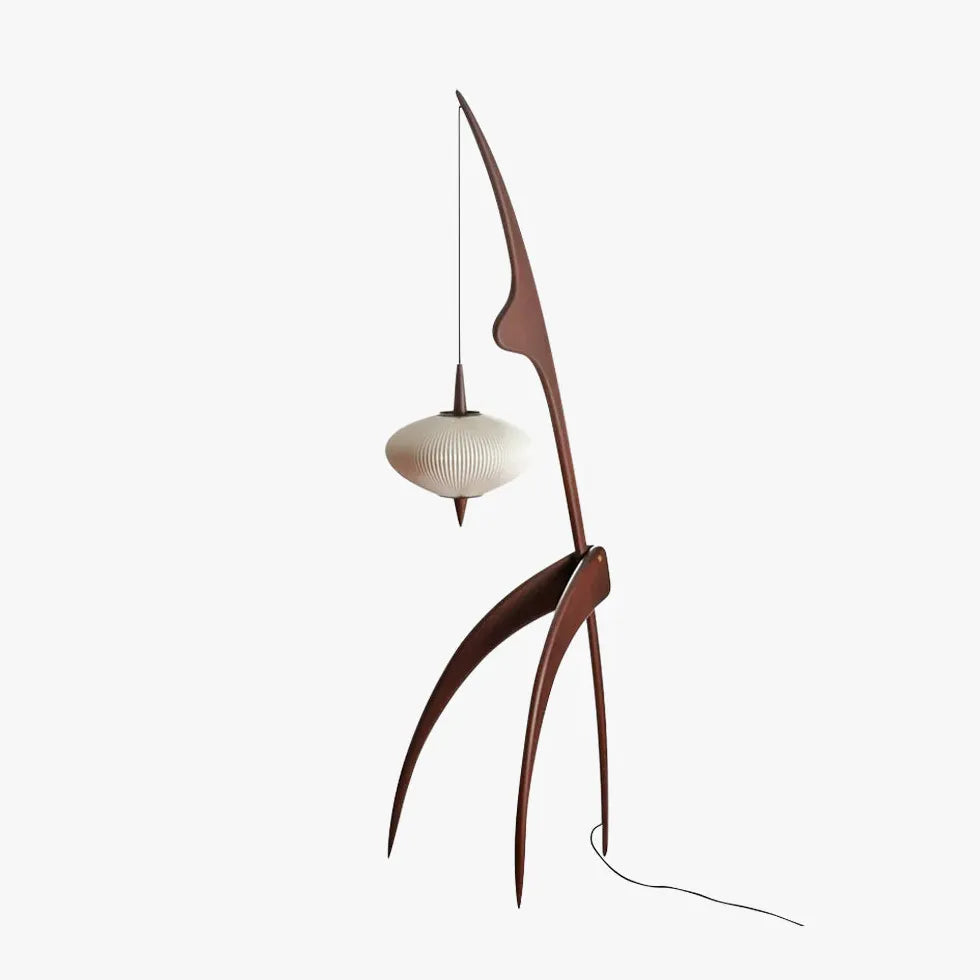 Floor Lamp For Study Room Renee Wood Warm White