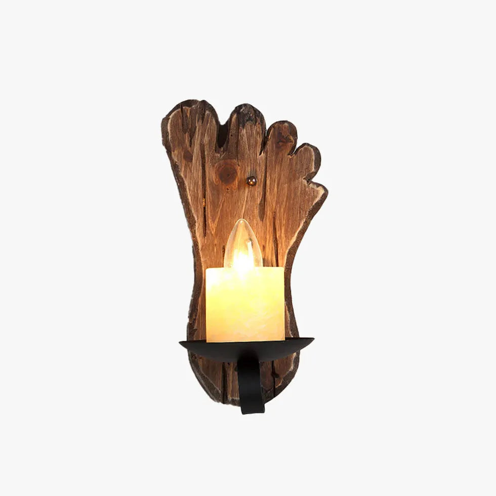 Candles For Bedroom Austin Pine Wood Led Ip20