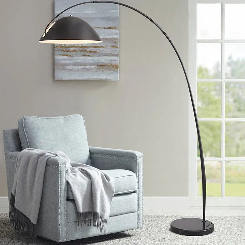 Black Floor Lamp For Study Room Avi Metal