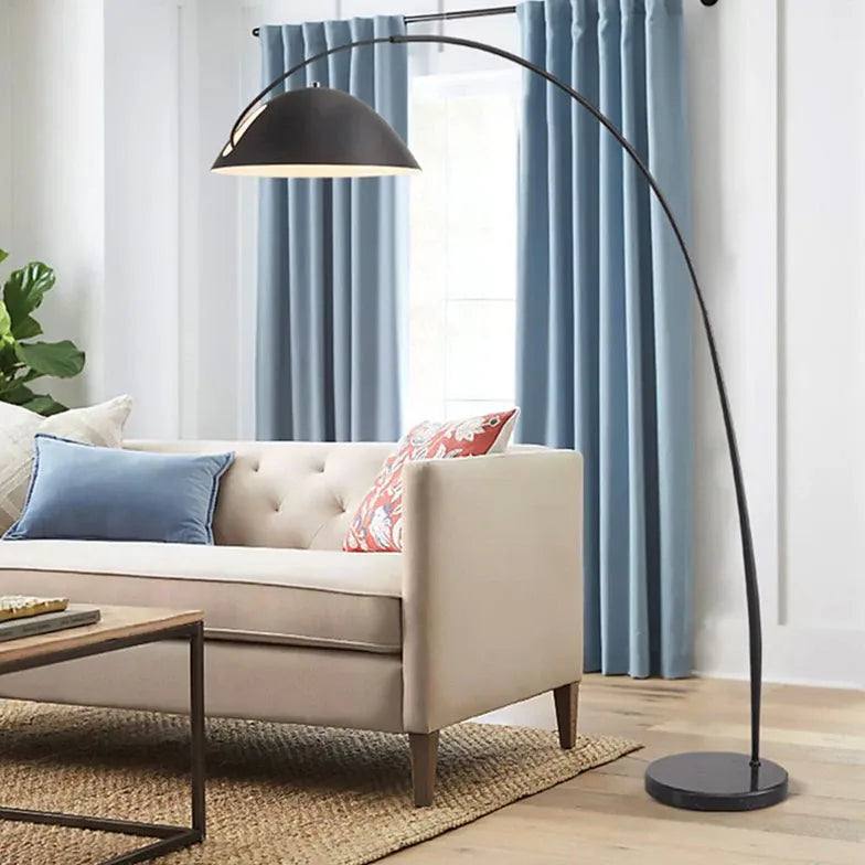 Black Floor Lamp For Study Room Avi Metal