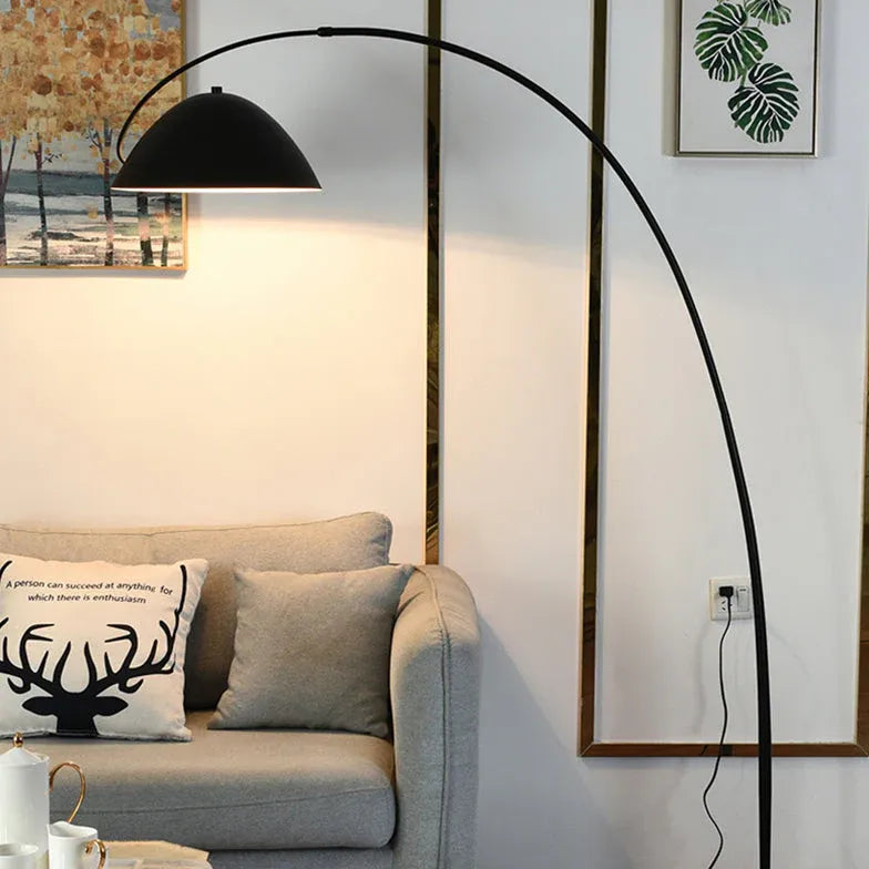 Black Floor Lamp For Study Room Avi Metal