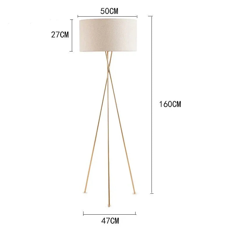 Baines Modern Tripod Table Lamp