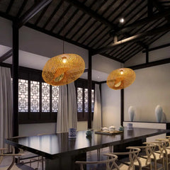 Pendant Light - Bamboo Rattan