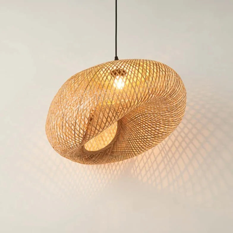 Pendant Light - Bamboo Rattan