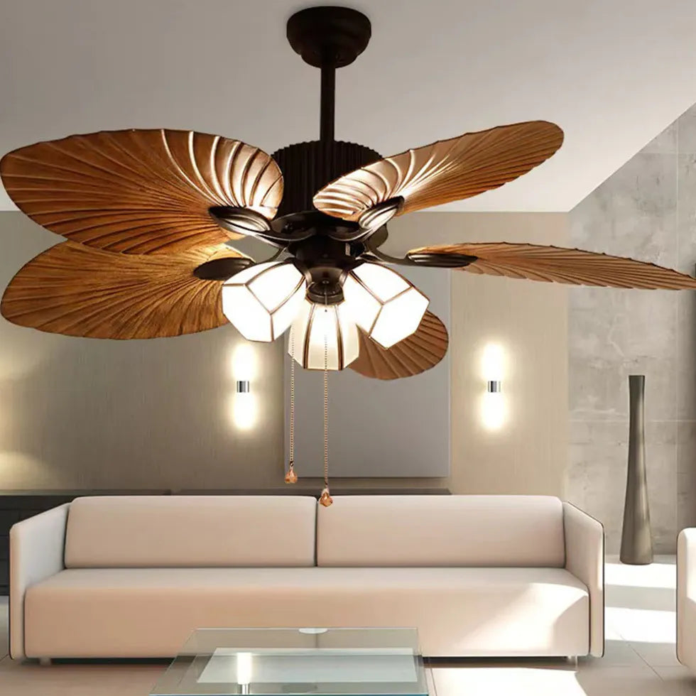 Ceiling Fan With Light For Study Room Bella Metal & Abs Ip20