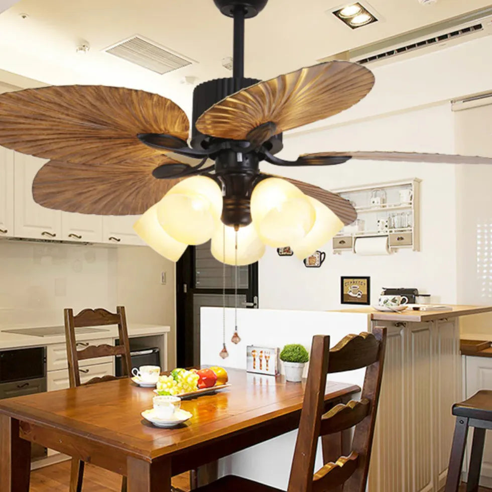 Ceiling Fan With Light For Study Room Bella Metal & Abs Ip20