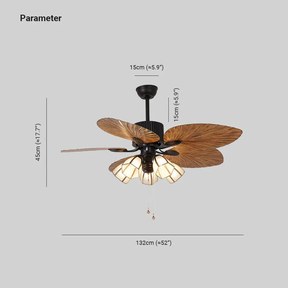 Ceiling Fan With Light For Study Room Bella Metal & Abs Ip20