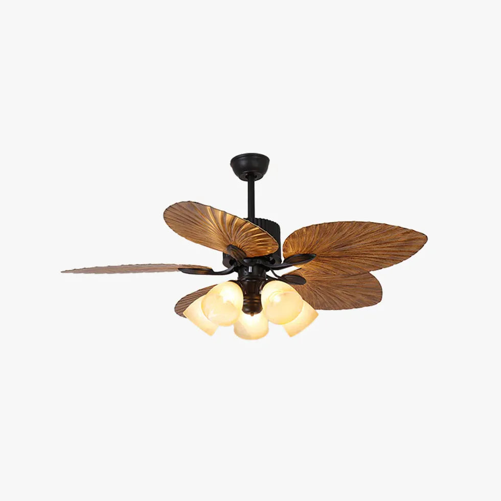 Ceiling Fan With Light For Study Room Bella Metal & Abs Ip20