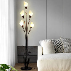 Black Floor Lamp For Bedroom Bella Metal Led Plug