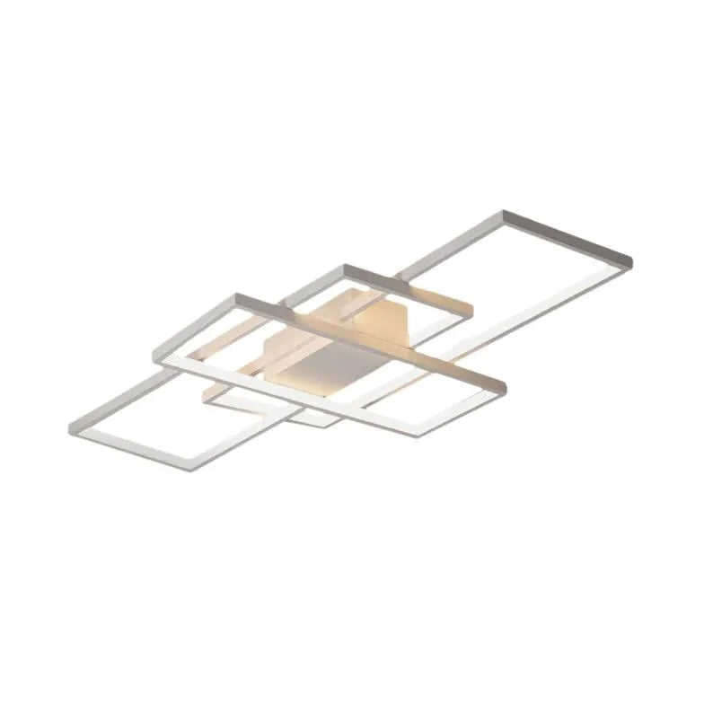 Moderne LED Deckenleuchten Rechteckige Skandinavische Deckenlampe