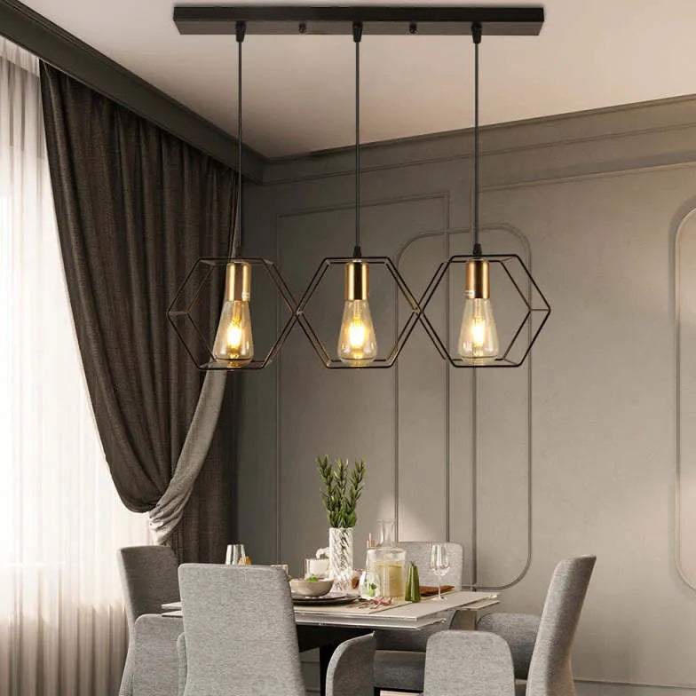 Black Bouvet Rustic Farmhouse Chandelier