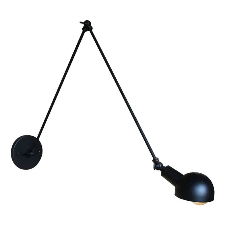 Black Reading Light For Bedroom Metal Led