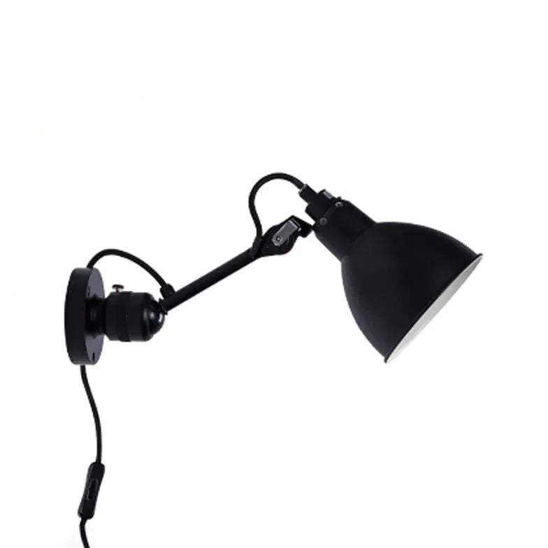 Black Reading Light For Bedroom Brady Metal Ip20 Led Plug In Electric