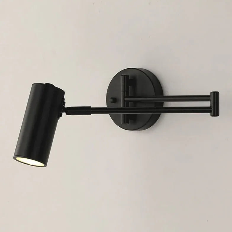 Black Reading Light For Bedroom Brady Metal Ip20 Led