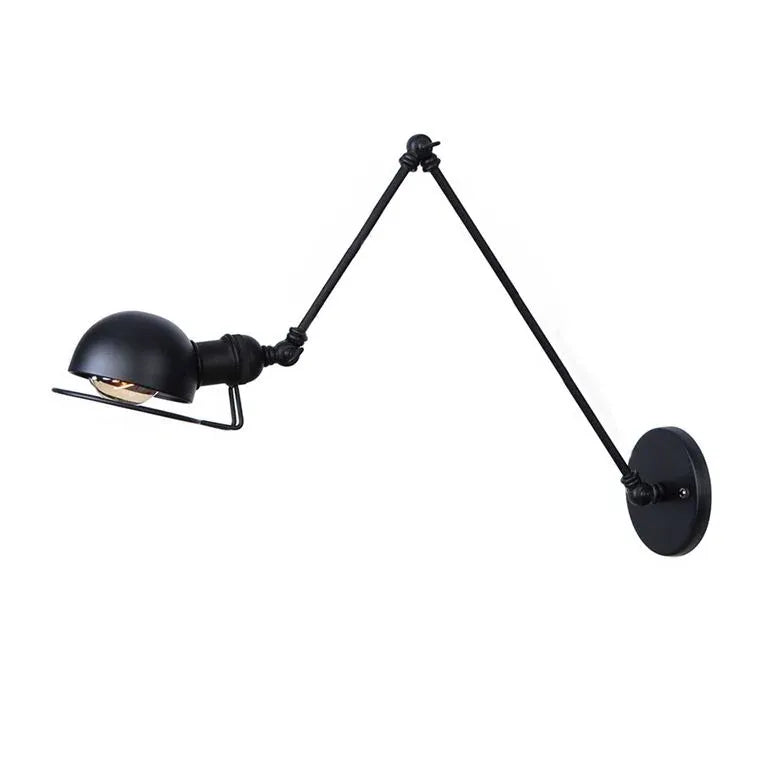 Black Reading Light For Bedroom Brady Metal Led