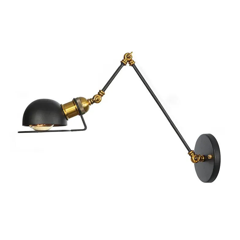 Black Reading Light For Bedroom Brady Metal Led