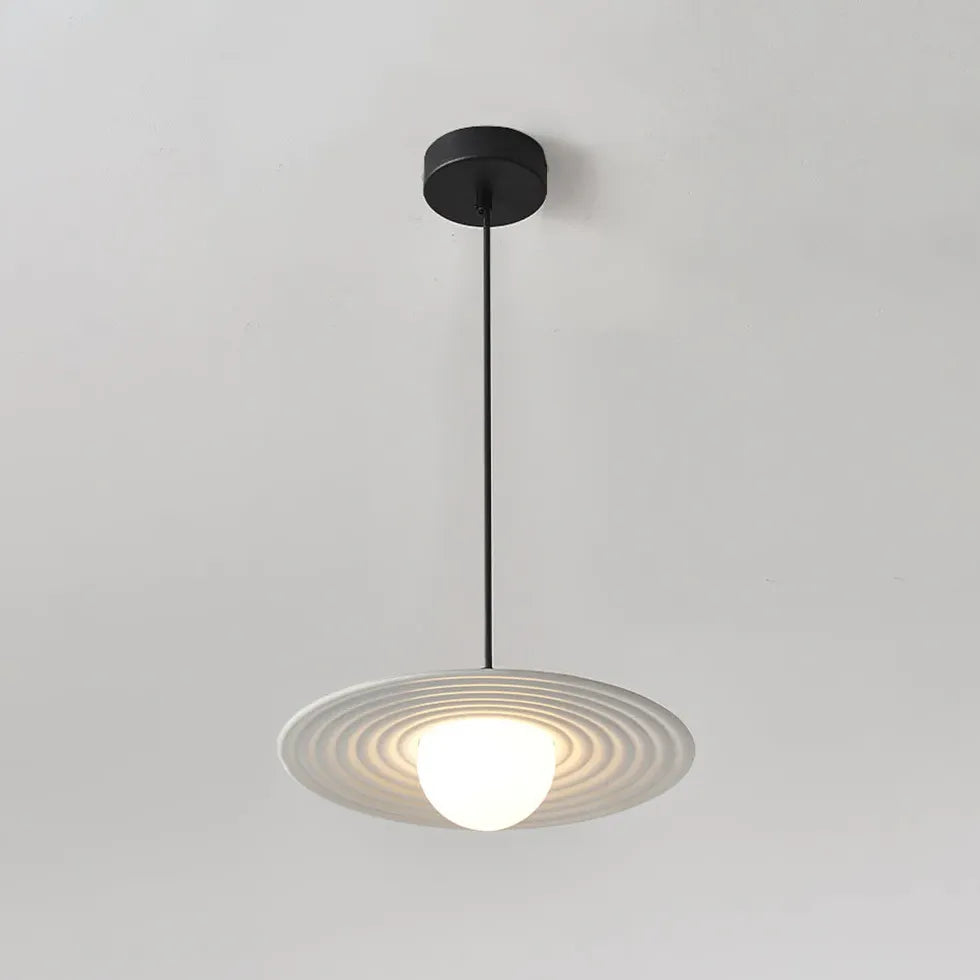 Black Statement Pendant Light For Bedroom Carins Metal Ip20