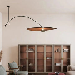 Black Statement Pendant Light For Bedroom Carins Metal