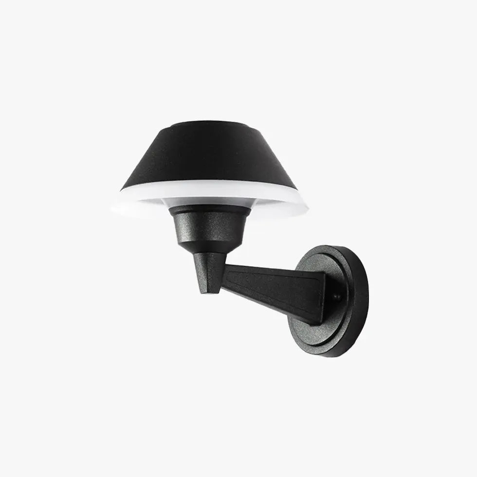 Black Outdoor Wall Light Carins Metal & Acrylic Outdoor Ip65 Led