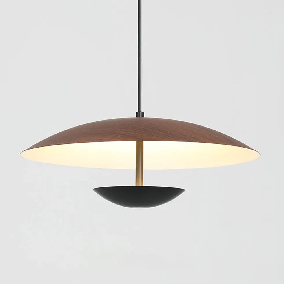 Brown Light Single Pendant For Bedroom Carins Metal Ip20 Led