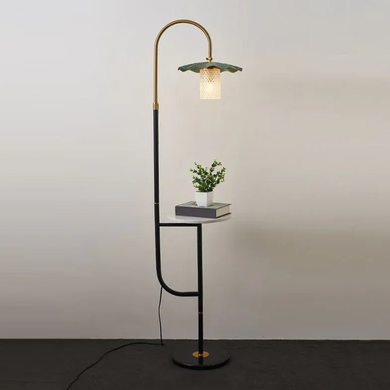 Green Floor Lamp For Children's Room Carins Metal Led Ip20